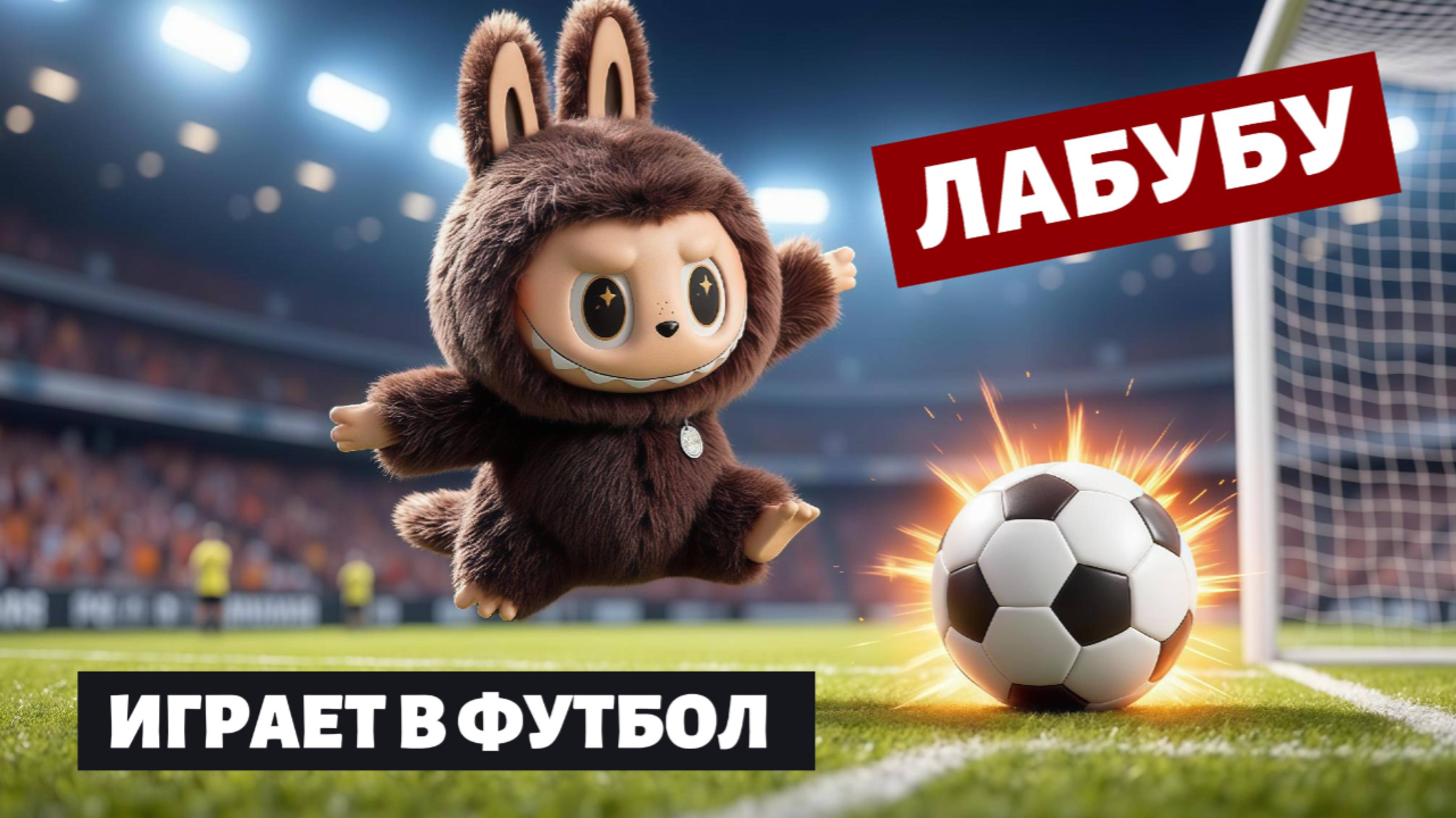 ЛАБУБУ ИГРАЕТ В ФУТБОЛ ⚽⚽⚽ Мультфильм про Лабубу 💖