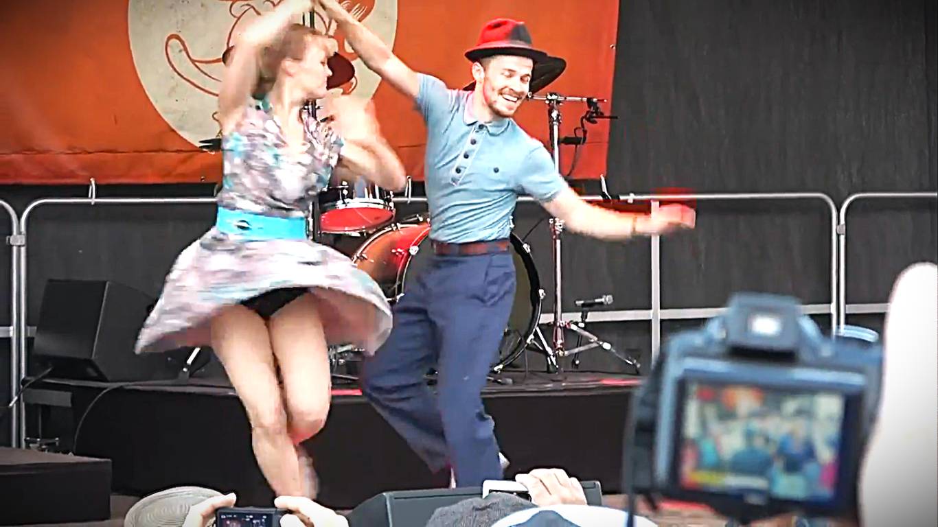 Boogie Woogie Dance by Sondre & Tanya. Развлечения. Танцы