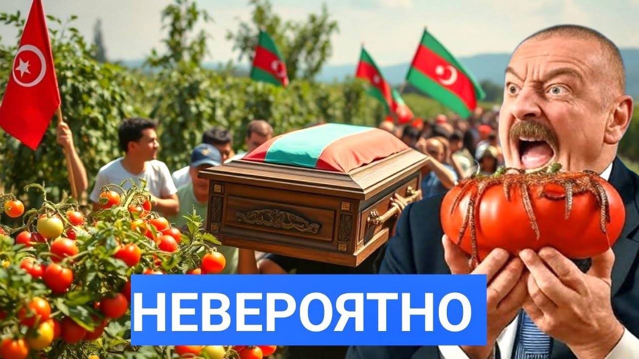 Началась Стрельба из-за Помидоров! Кровавые помидоры, Баку в шоке — есть погибшие, Алиев в панике!