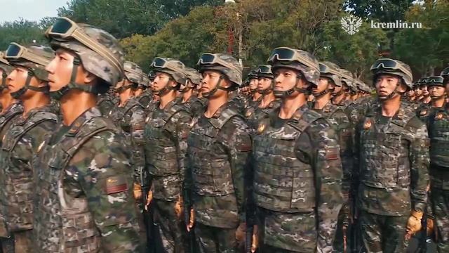 Апти Алаудинов "АХМАТ". Военный парад в Пекине по случаю 80-летия окончания Второй мировой войны