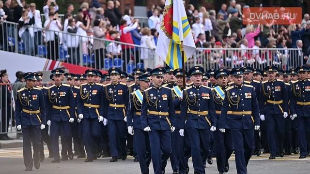 В Хабаровске прошел Парад Победы над Японией