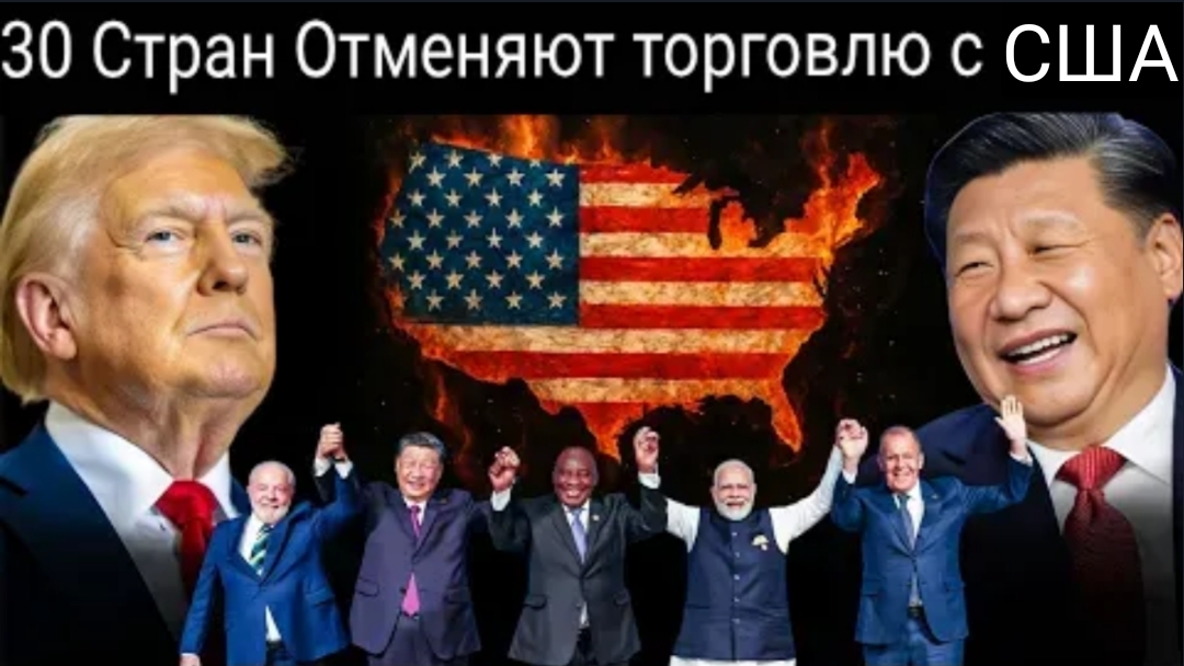 Трамп в панике: 30 стран только что разорвали все деловые связи с США.