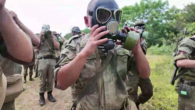 155-я бригада морпехов ТОФ показала, как бойцы заслуживают право на ношение чёрного берета. Хоть...