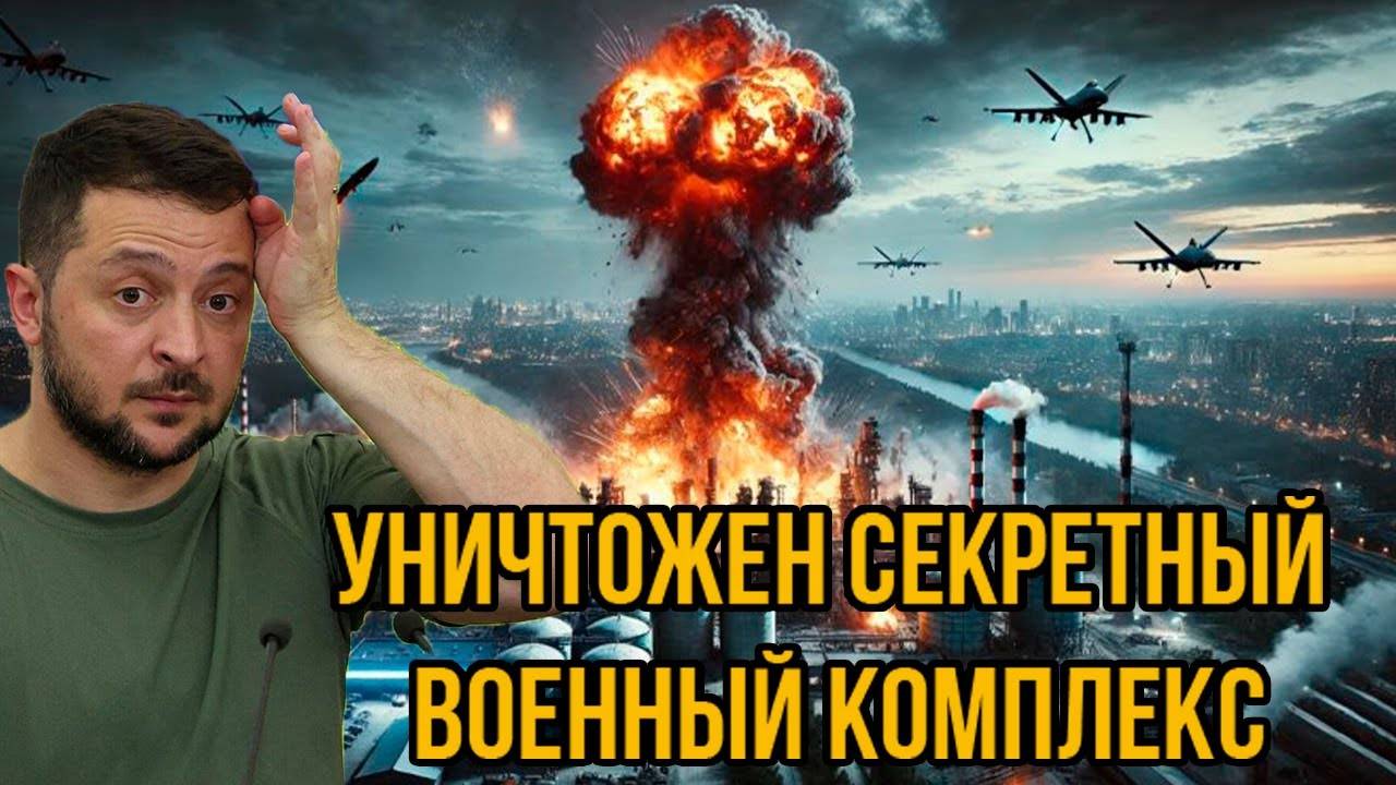 Уничтожен секретный военный комплекс! Наши ракеты изменили курс в последний момент!