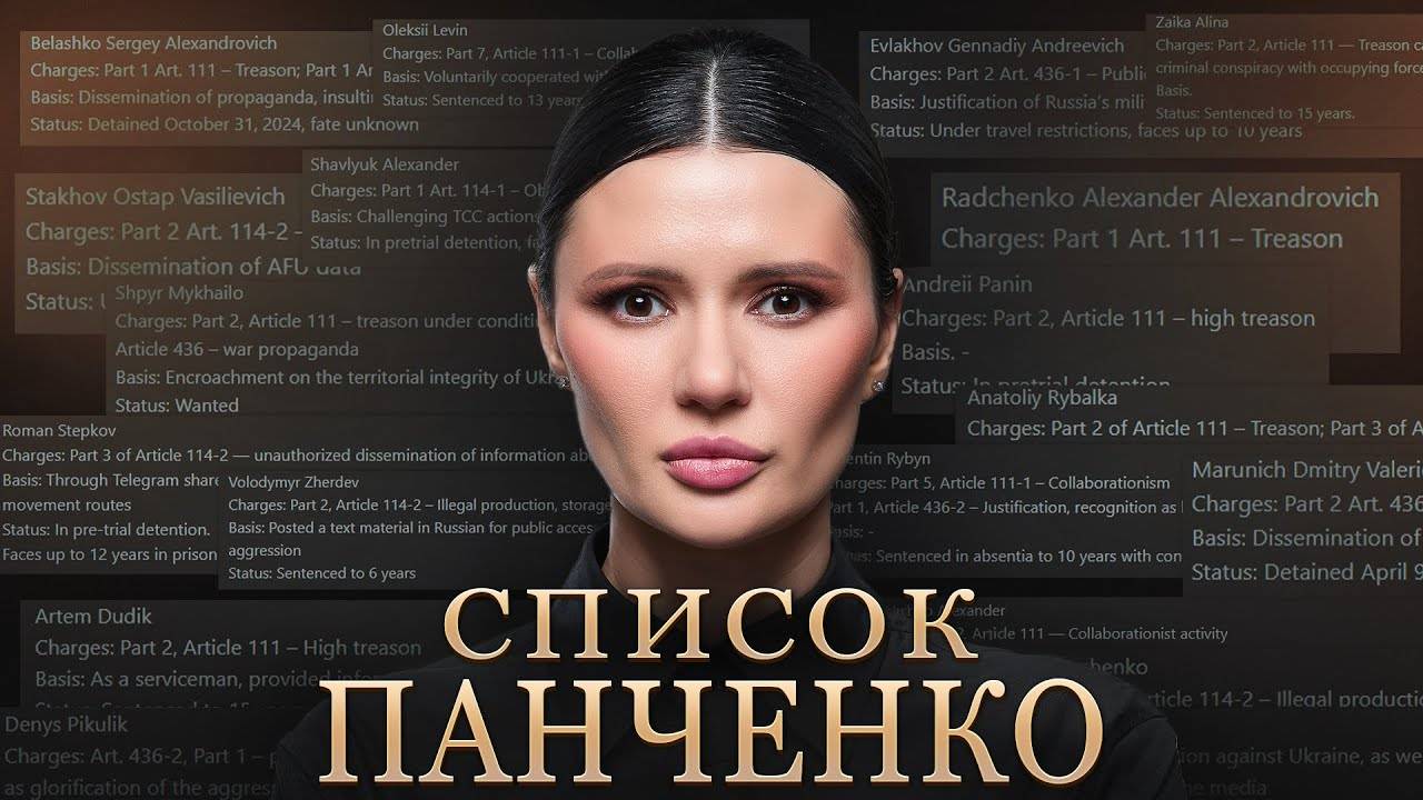СПИСОК ПАНЧЕНКО
