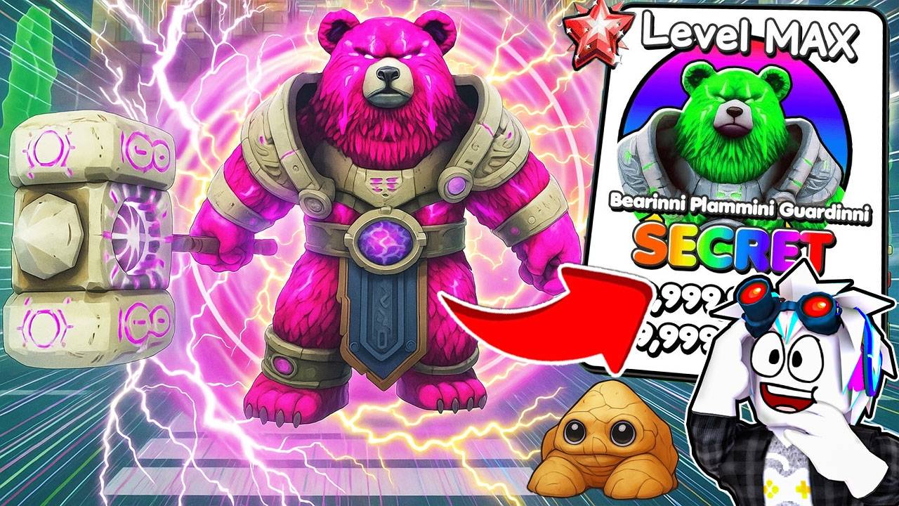 НОВЫЙ ДАНЖ И СЕКРЕТНАЯ ЭВОЛЮЦИЯ Bearinni Plammini Guardinni В 20 ОБНОВЛЕНИИ Brainrot Evolution