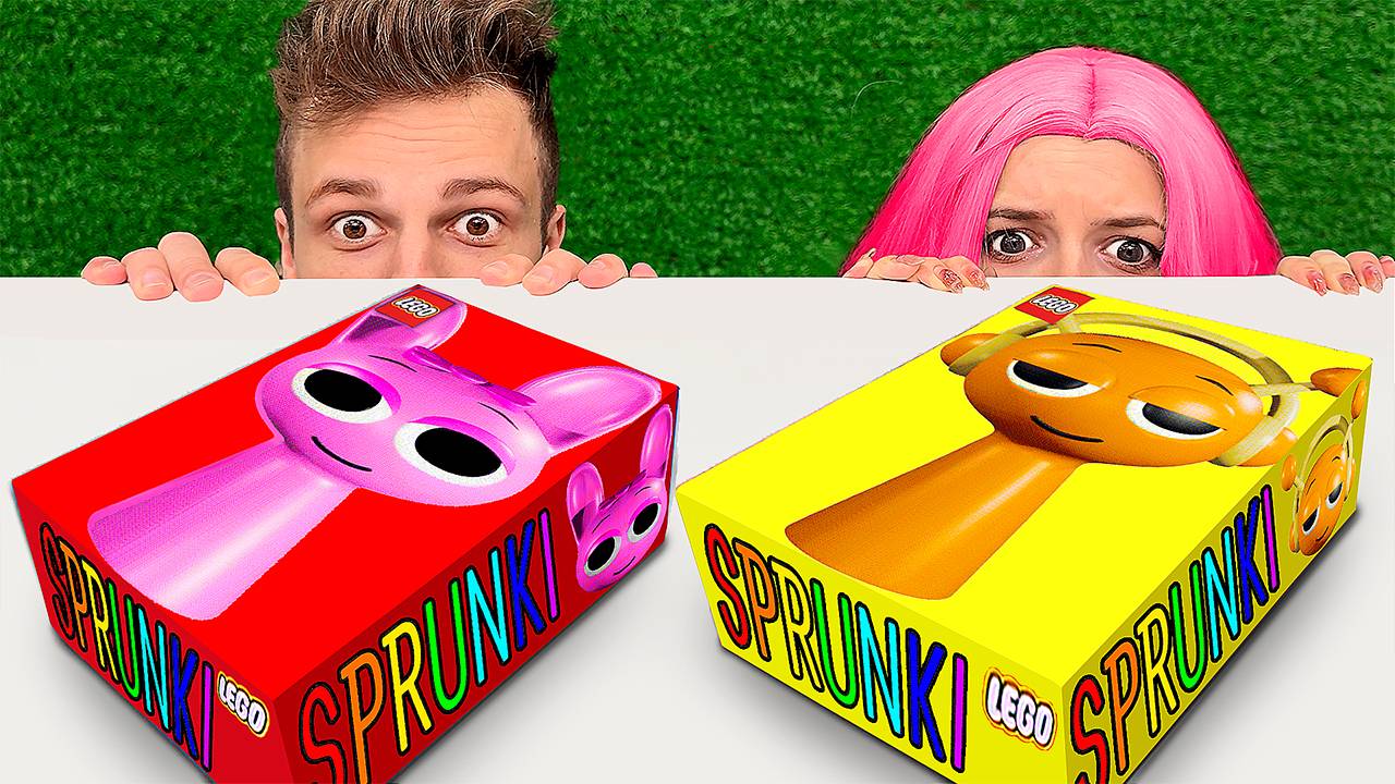 не открывай лего набор ВСЕХ SPRUNKI в 3_00 ночи !!