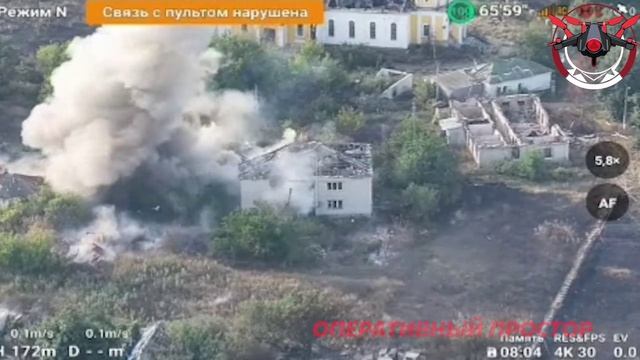 Веротолетчики поразили ПУ БпЛА на Купянском ТН Применив ракету ЛМУР, был нанесен удар по пункту ...