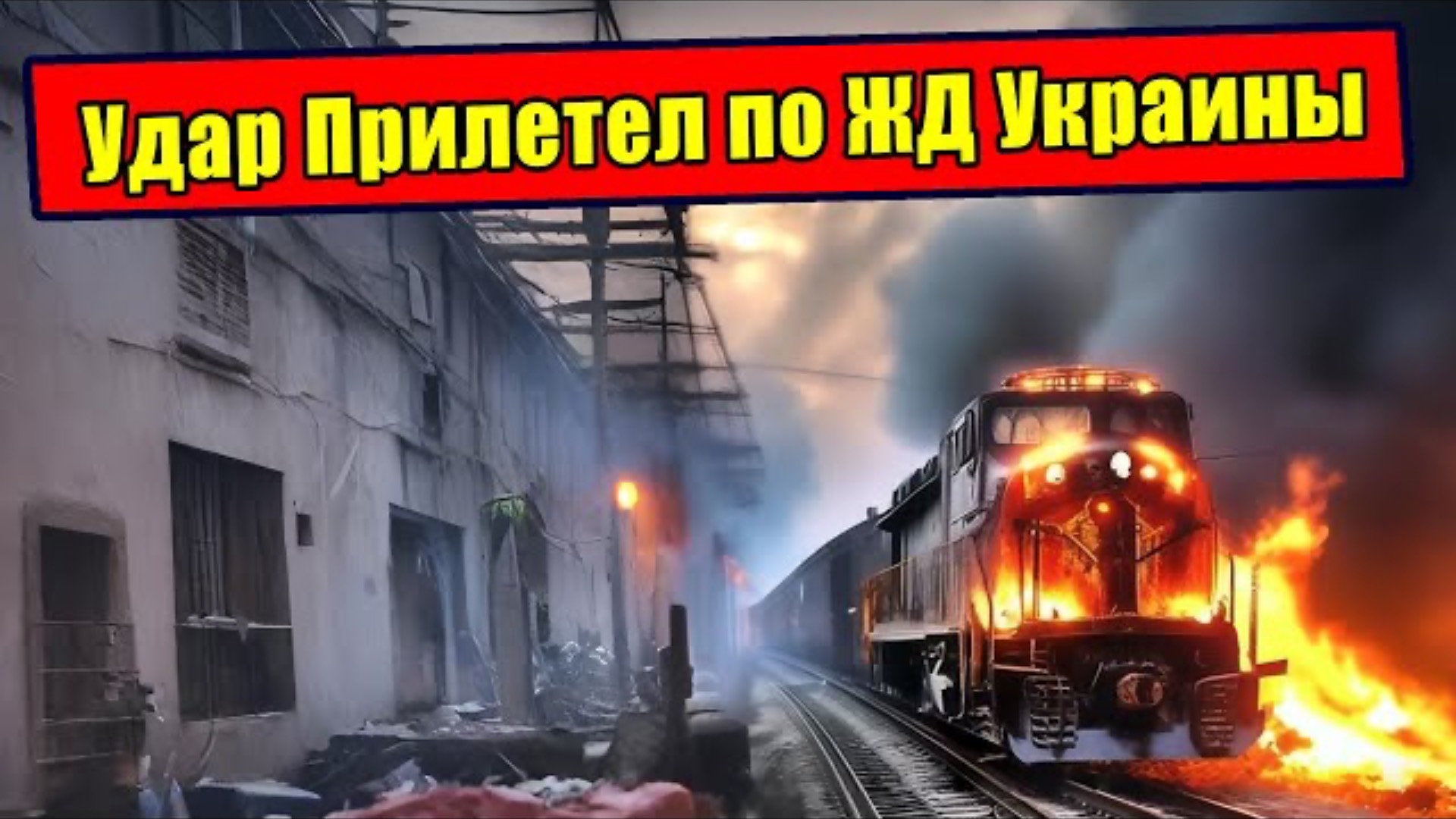 В эту ночь! ВС РФ ударили по Стратегически важному участку ЖД