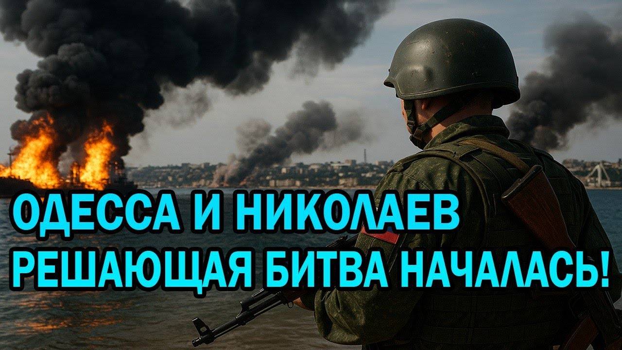 Решающая битва за Одессу и Николаев началась! Россия вытащила туз из рукава