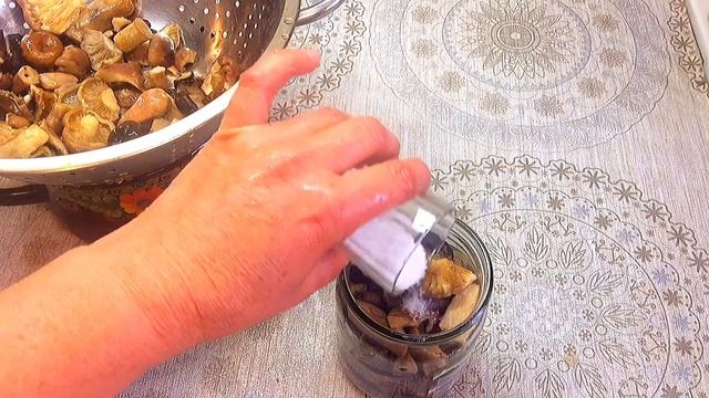 Солёные грибы холодным способом/ Как солить грибы ?