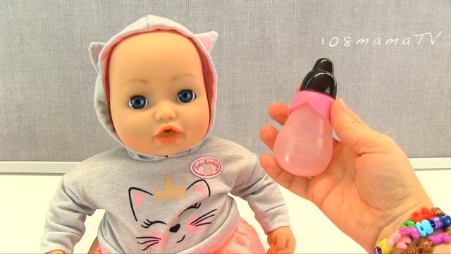 Кукла Беби Анабель Девочка Знакомится с Братиком Пупсики Игрушки Мультик для детей Играем Как Мама