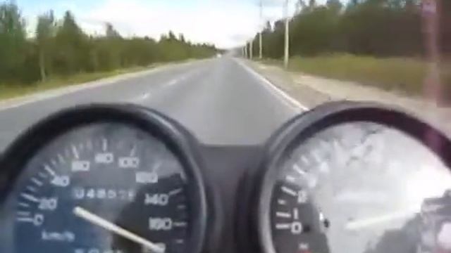 Honda CB400SF максимальная скорость