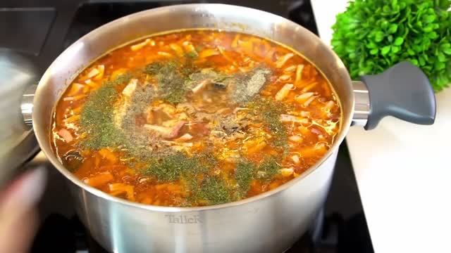 Как говорит мой муж Вкуснее супа просто нет_ Солянка сборная мясная