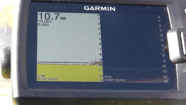 Как эхолот Garmin striker plus 5 показывает рыбу