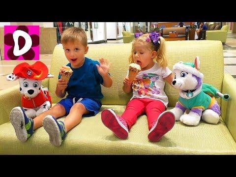 ВЛОГ Щенячий Патруль ДЕЛАЕМ ИГРУШКИ своими руками DIY Щенячий Патруль новые серии Видео для Детей