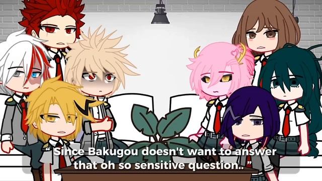 “Class 1-A reacts to Villain Deku” | Villain Deku Au | Gacha Reaction