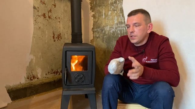 Отопление на даче печью FIREWAY ZEIGE. Буржуйка за копейки!
