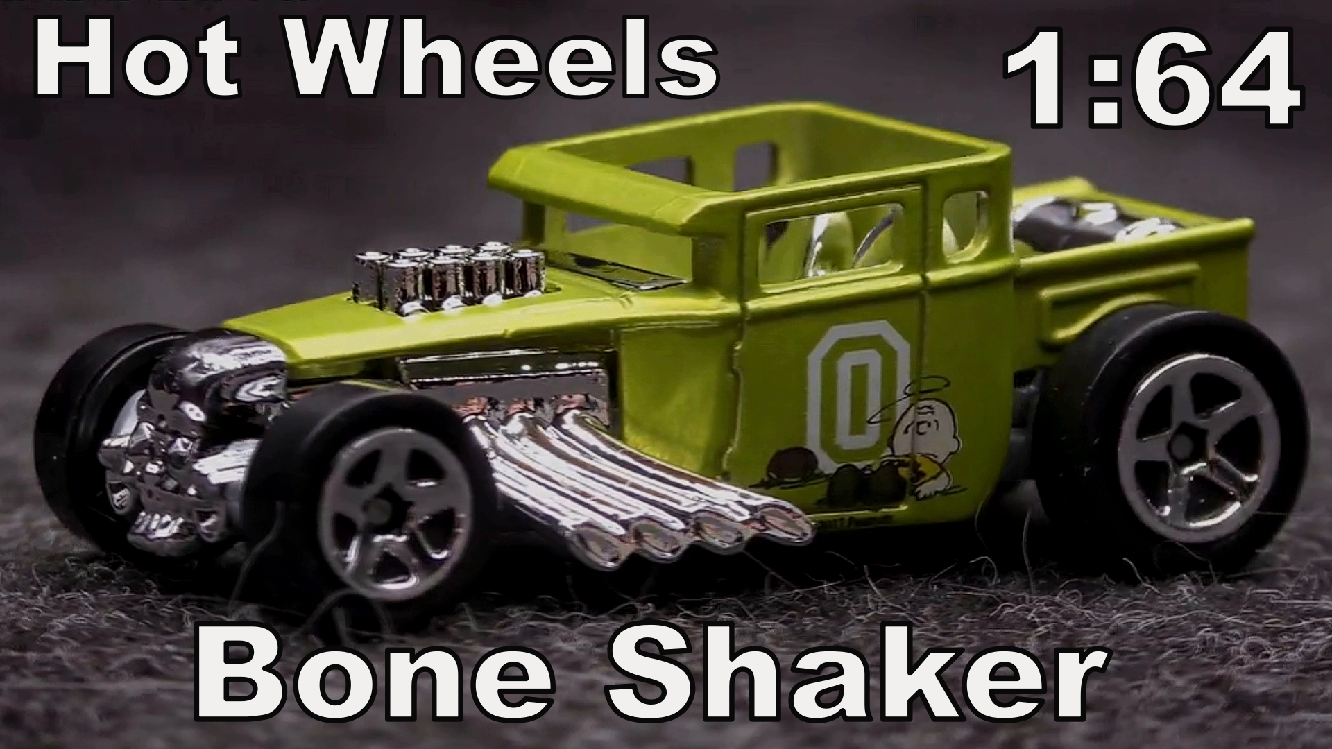 Bone Shaker / Масштаб 1:64 / Hot Wheels / Масштабная модель автомобиля