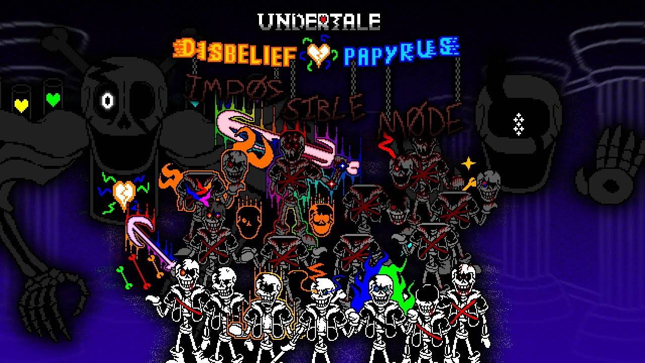 Disbelief Papyrus IMPOSSIBLE Mode official version full OST