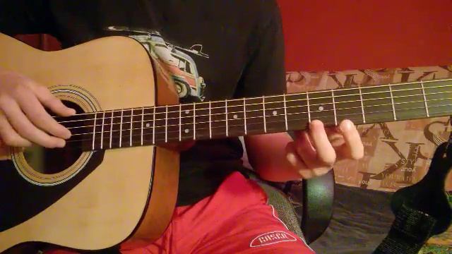 Как играть "Кузнечик" на гитаре с Нуля