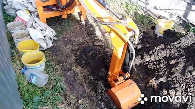 САМОДЕЛЬНЫЙ ЭКСКАВАТОР НА МИНИ ПОГРУЗЧИК | EXCAVATOR HANDMADE.