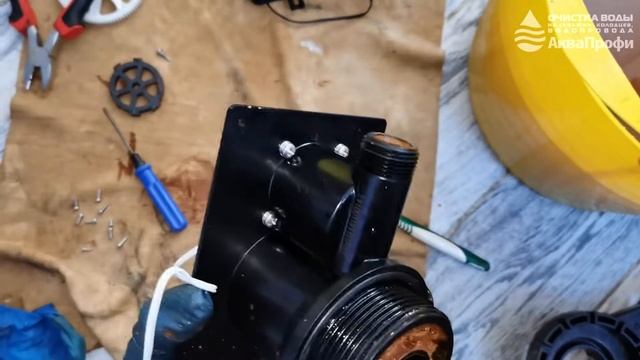 Чистка клапана Runxin F71 и оголовка Runxin F107B