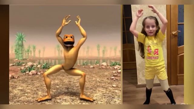 Dame Tu Cosita Дама ту косита Танцующий инопланетянин Жёлтый человек танцует амакасито dance song!