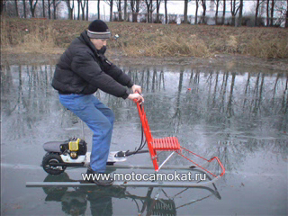 МОТОФИНКИ (мотопривод для финских саней)