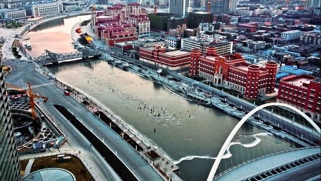 Города-миллионники: Тяньцзинь. Китай.