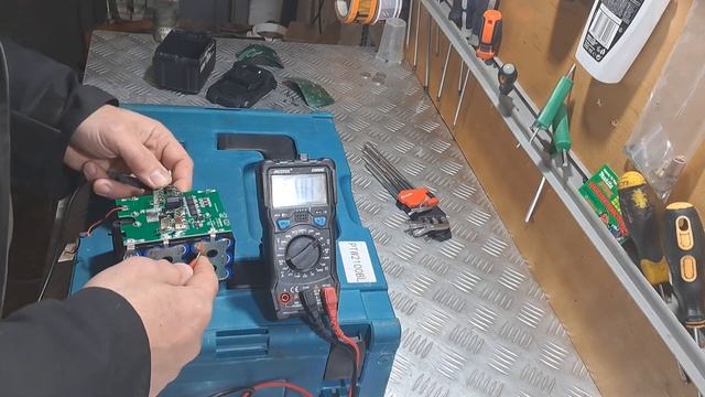 Аккумуляторный гайковерт PROFI-TEC не включается - ремонт