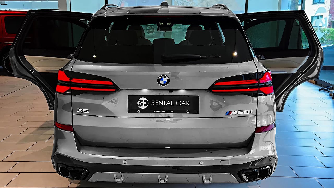 BMW X5 M60i (2024) - Роскошный спортивный внедорожник!
