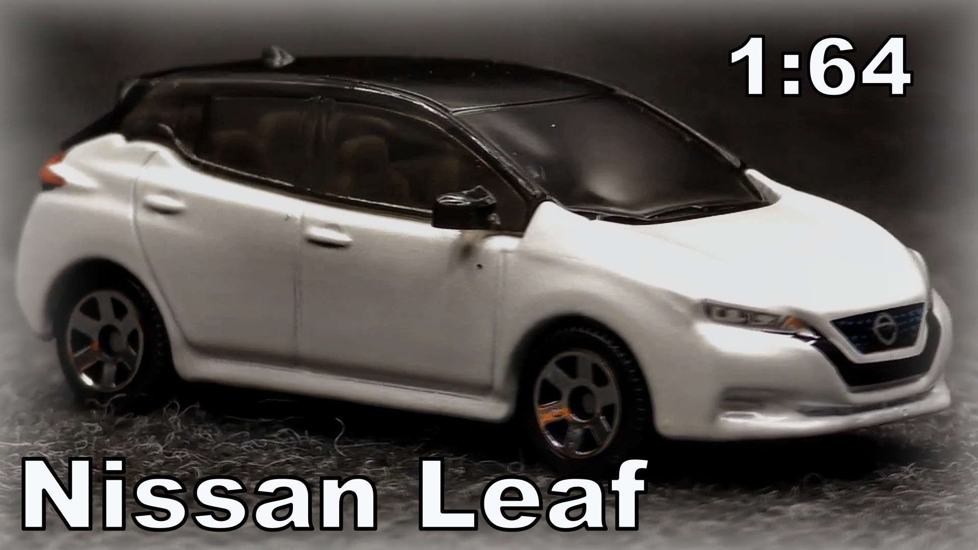 Nissan Leaf / Масштаб 1:64 / Matchbox EV & Hybrid / Масштабная модель автомобиля