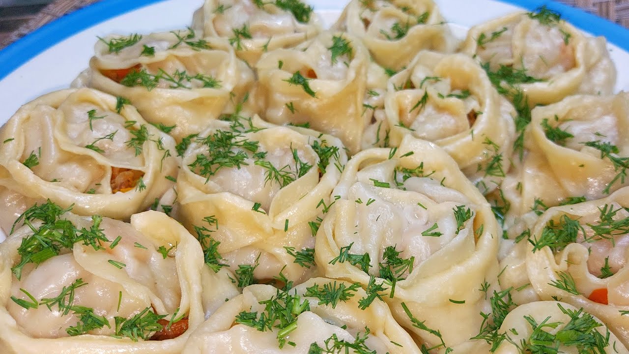 Готовлю это Вкусное блюдо из ТЫКВЫ на УЖИН. Вся семья в Восторге! Манты с ТЫКВОЙ и Мясом