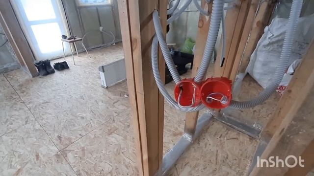 Электрика в каркасном доме своими руками