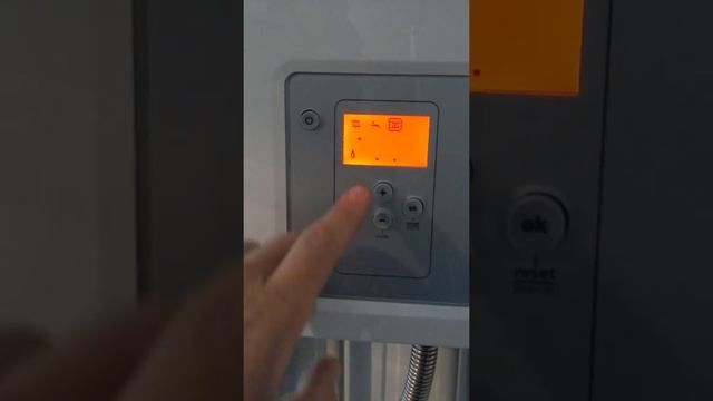 Меню пользователя газового котла Bosch Gas 6000, основные настройки, включение режимов.
