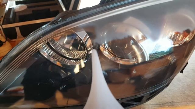 Mazda 3 bk Химическая полировка фар