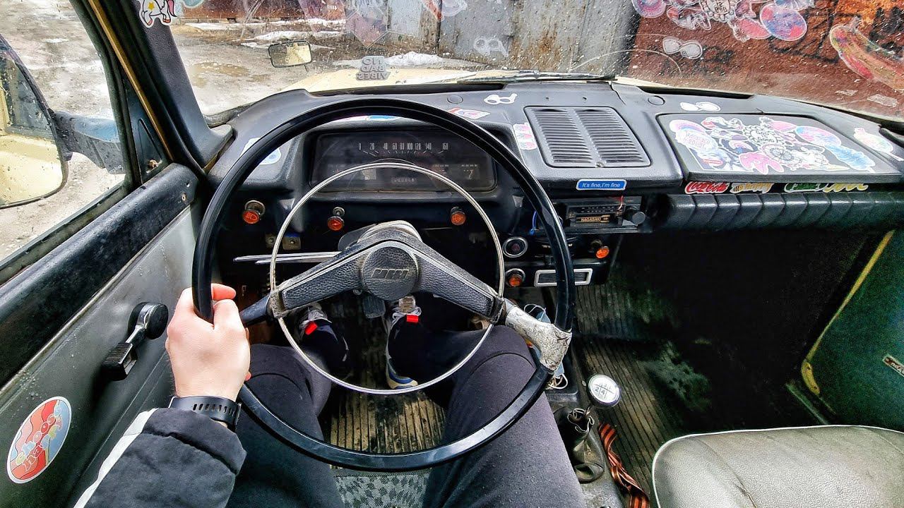 1993 IZH 2715 1.4 MT - POV TEST DRIVE