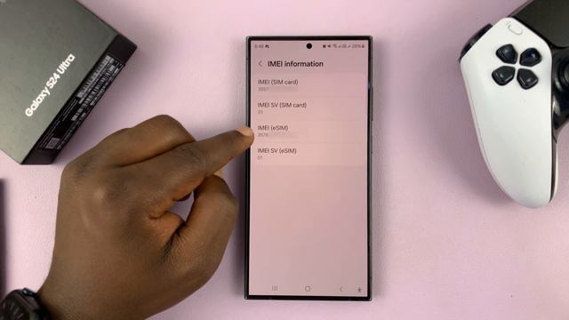 How To Check IMEI Number On Samsung Galaxy S24 / S24 Ultra