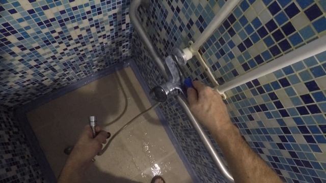 Слабый напор воды из душа. Причины. Устраняем.