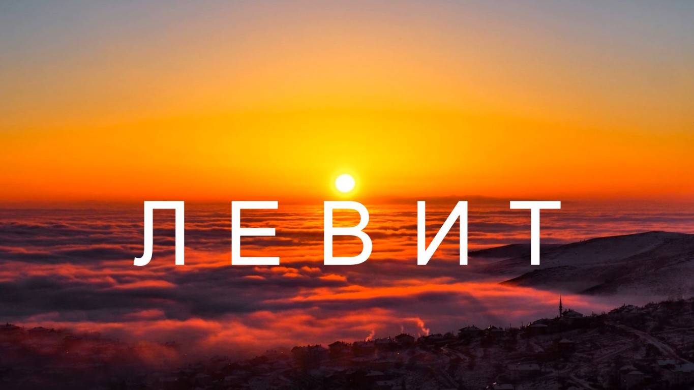 Библия Ветхий Завет - Книга Левит
