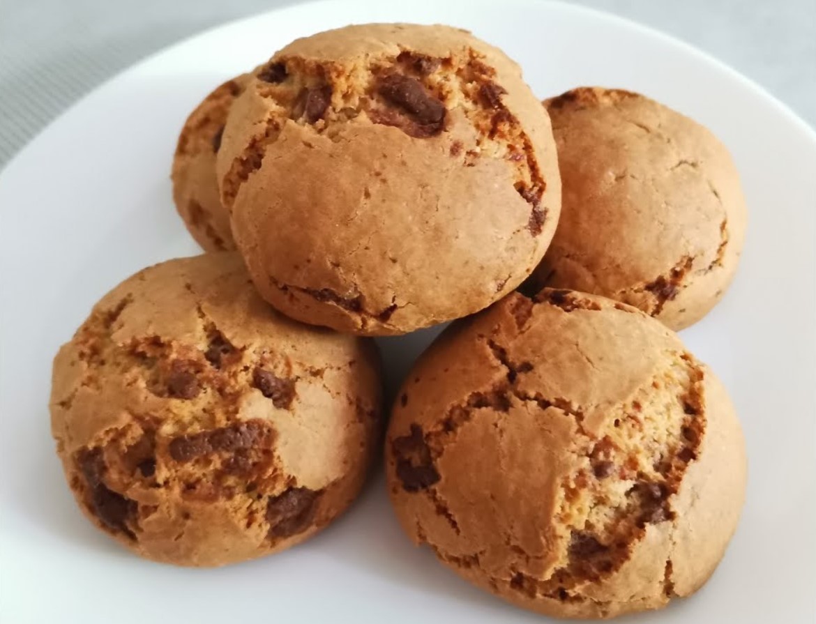 БЫСТРО К ЧАЮ! ПЕЧЕНЬЕ С ШОКОЛАДОМ! Домашнее печенье с шоколадом. Простое и быстрое печенье.
