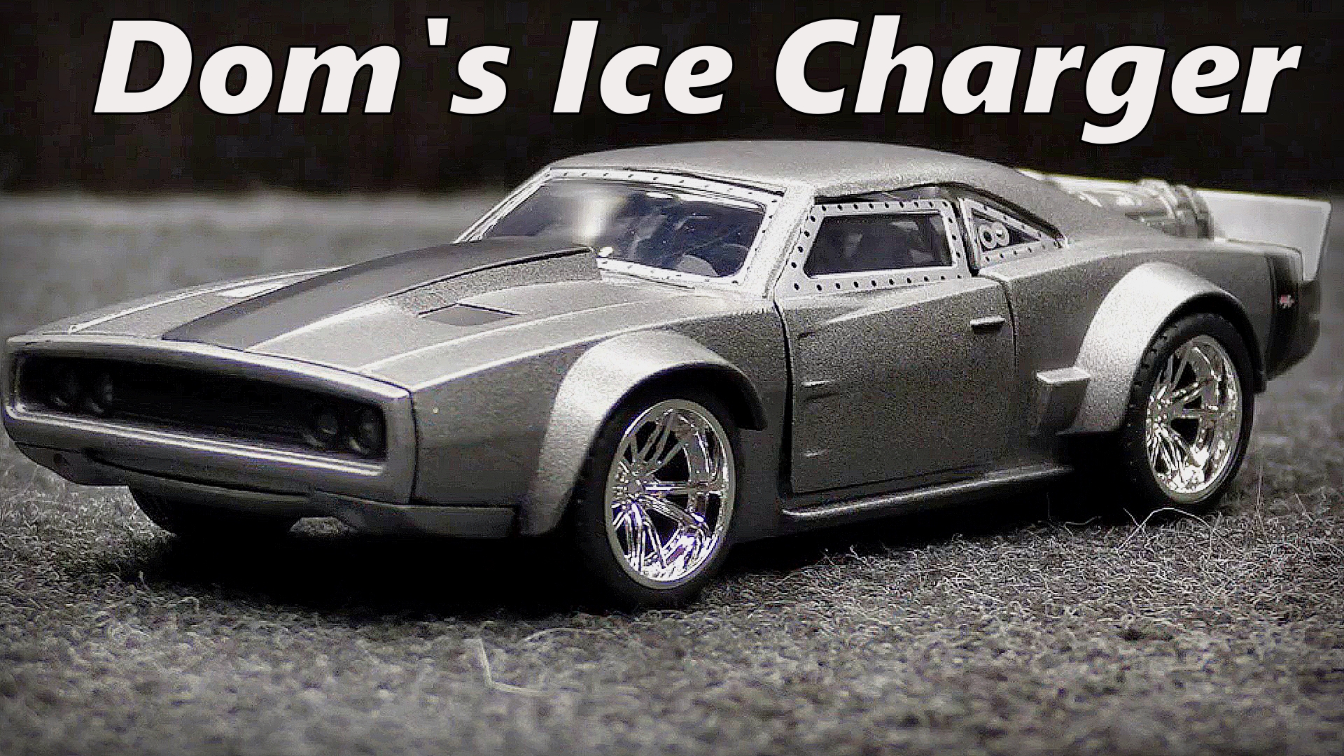 Dom's Ice Charger Модель машины маслкар Масштаб 1:32 Jada Мини-копия автомобиля