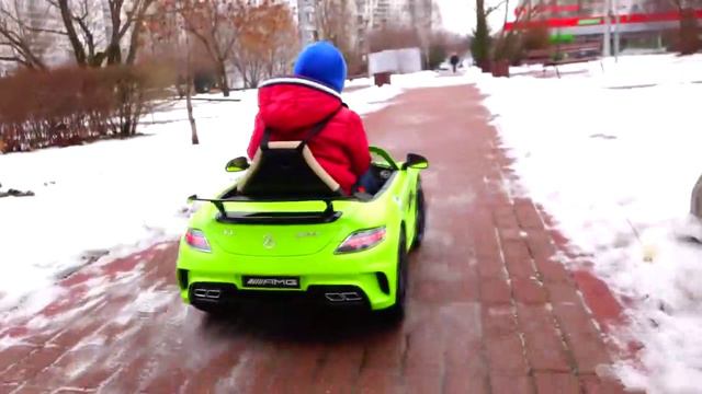 Вредный Малыш Владик Съездил в Макдональдс - Bad Baby Driving Car to McDonalds