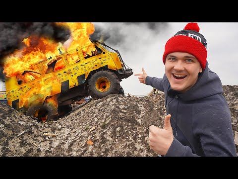 Мне ПРИШЛОСЬ СДЕЛАТЬ ВСЁ ЭТО с гигантской буханкой после бездорожья, где мы ее утопили!