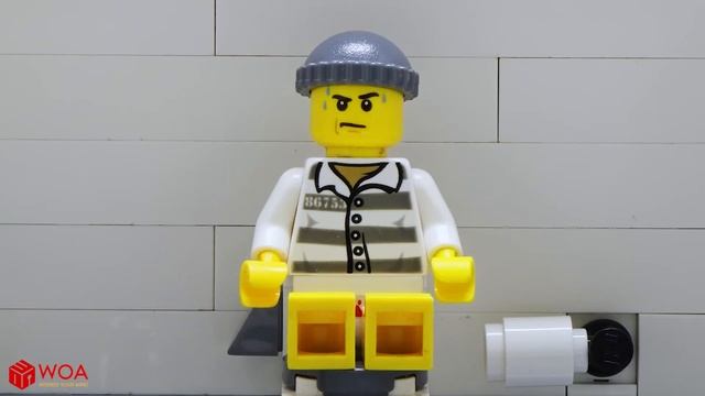 БОГАТАЯ vs БЕДНАЯ ТЮРЬМА ЧЕЛЛЕНДЖ! лего город побег из тюрьмы | Lego City Prison Break