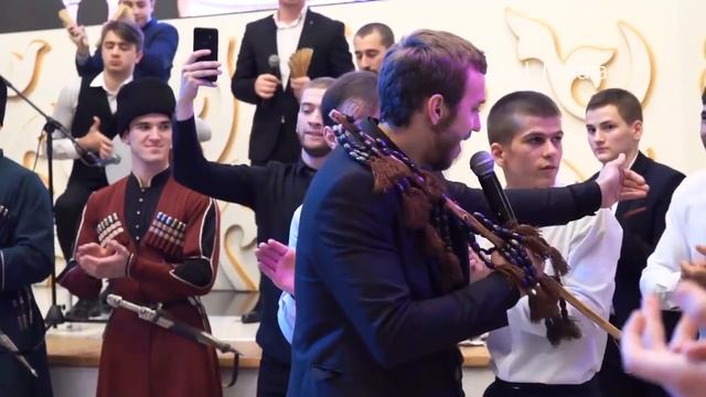 Кабардинские танцы на свадьбе (Caucasian dance)