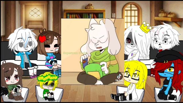 | Реакция Undertale на тт|