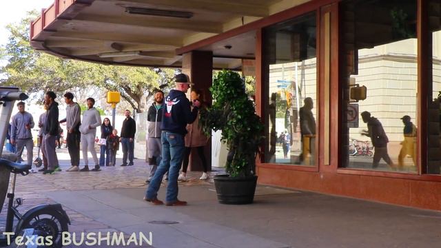 Bushman Prank: I scared the USA Army!!