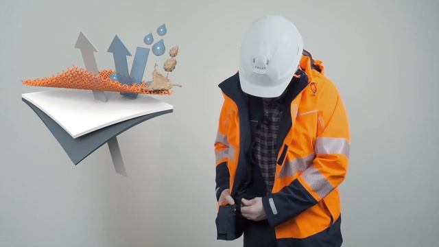 Сигнальная куртка «Максимум» с мембраной GORE-TEX®